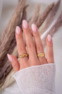 Builder gel nails at T Nails Art & Design Adelaide